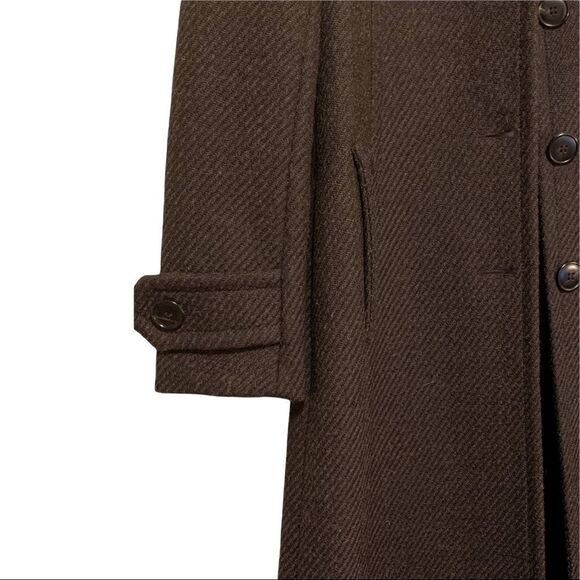 Dolce & Gabbana Wool Tie Belt Long Coat |Size:40| - Picture 8 of 14